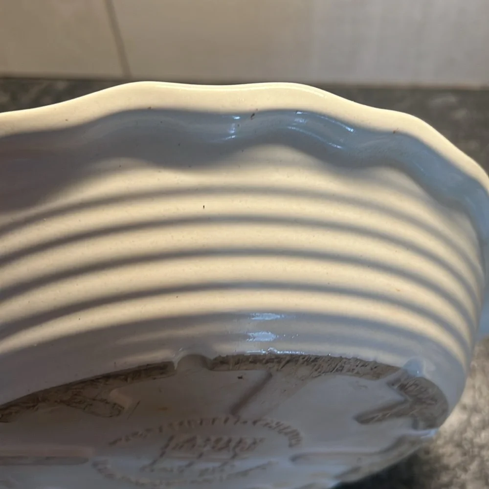 10” Pie stoneware. Heritage Collection by The Pampered Chef Excellent condition